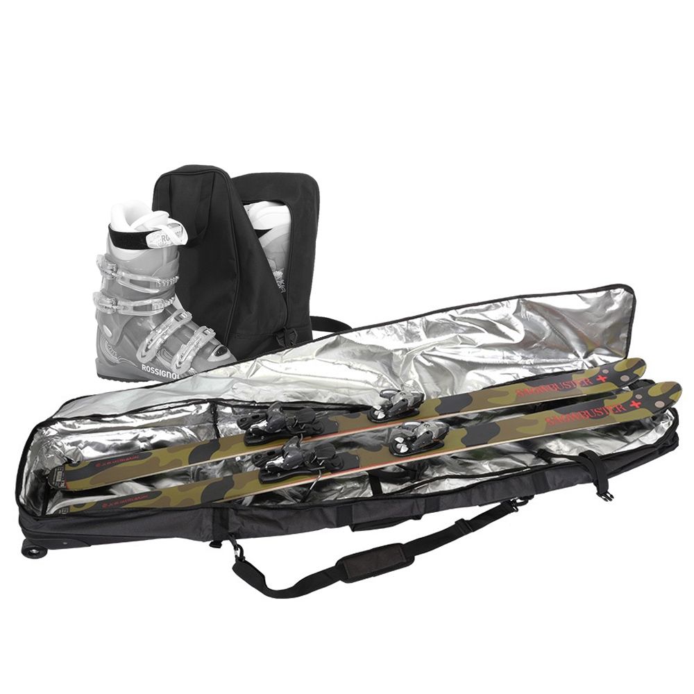 IVOL 175 cm Ski-/Snowboard- und Skischuhtasche mit Rollen