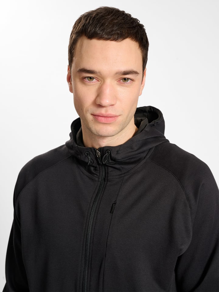 Hummel Hummel Reißverschluss Kapuzenpullover Hmlmt Interval Multisport Herren in BLACK günstig kaufen