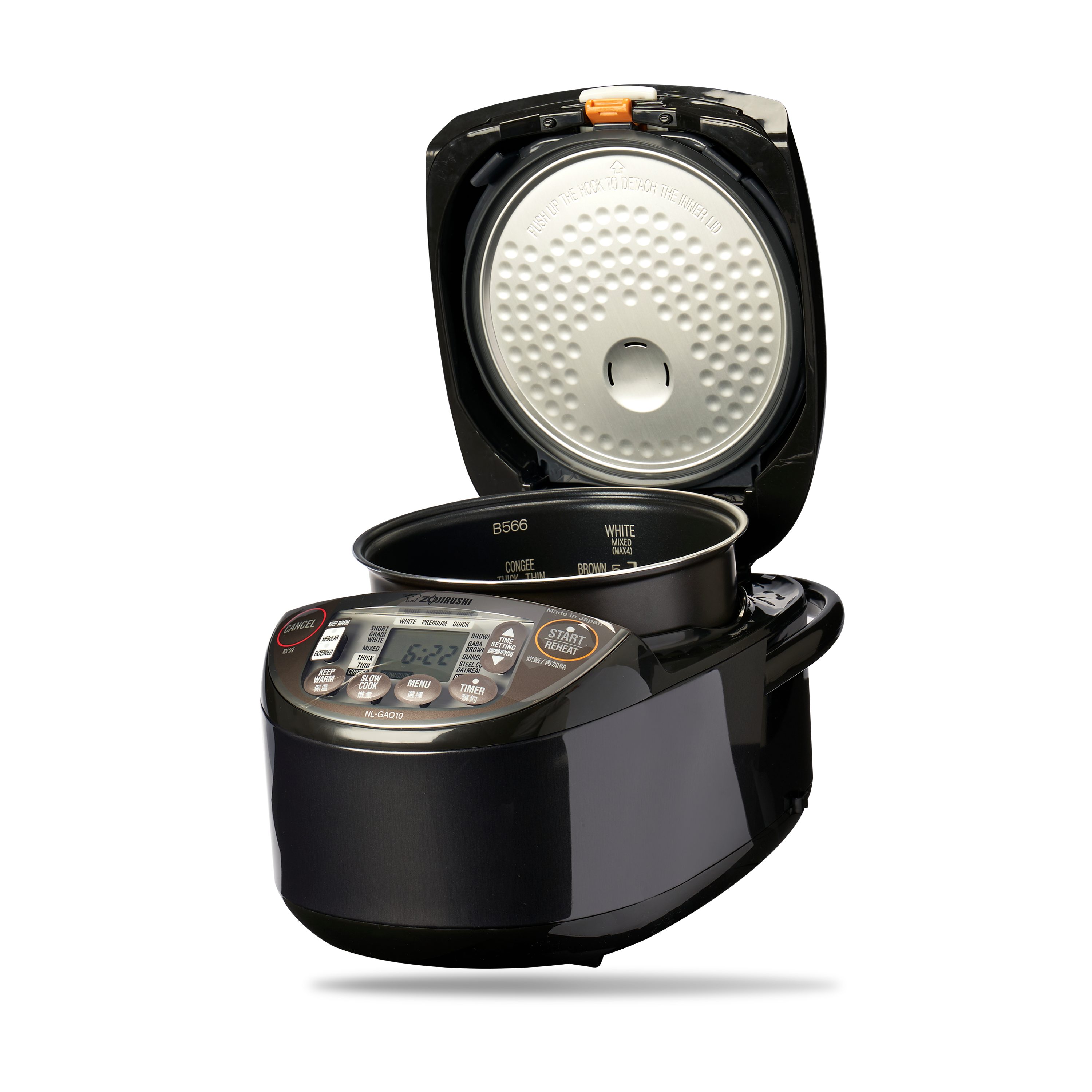 Zojirushi Reiskocher NL-GAQ10, 610,00 W, Dämpffunktion, Fuzzy Logik Technologie