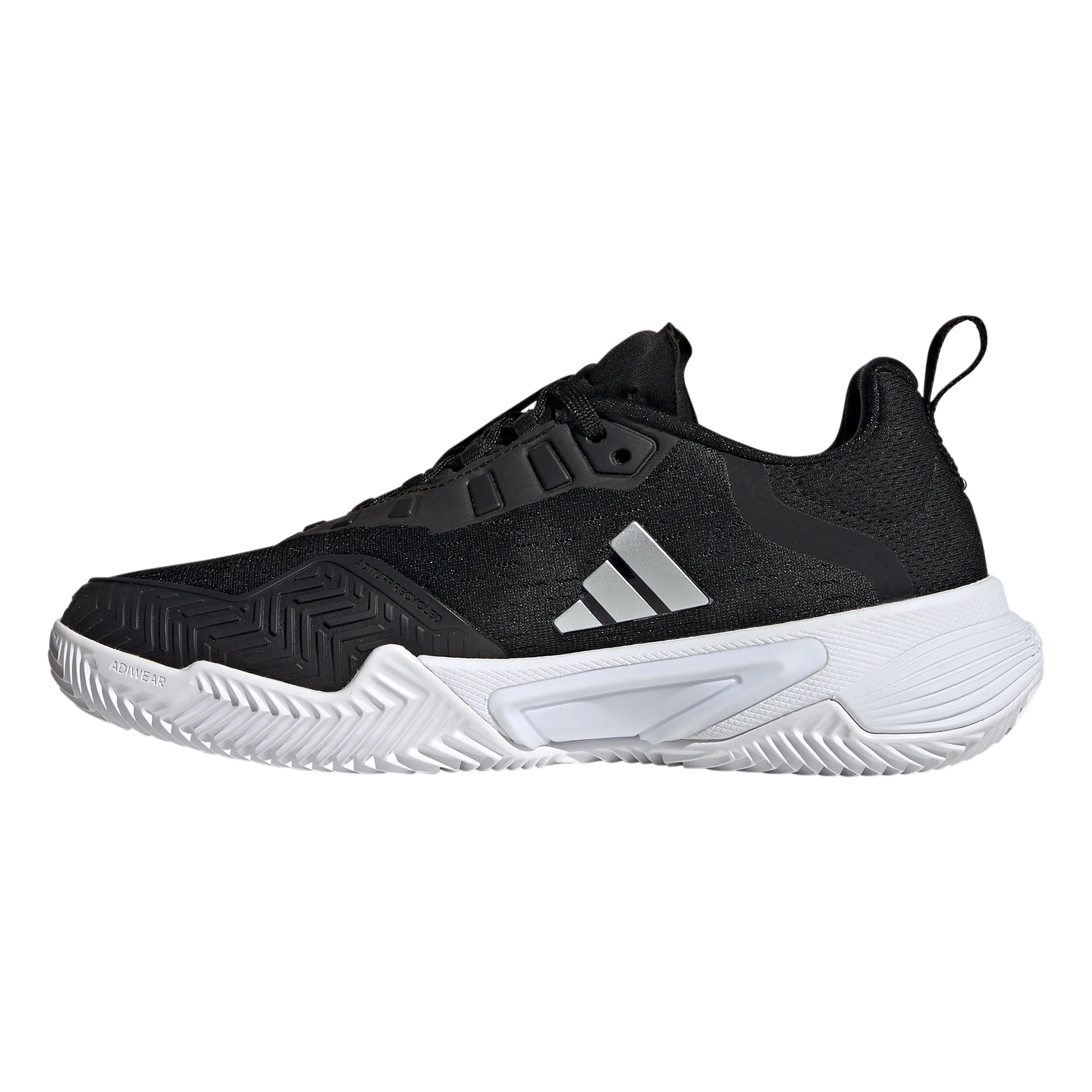 Barricade Sandplatzschuh Damen - Schwarz, Silber