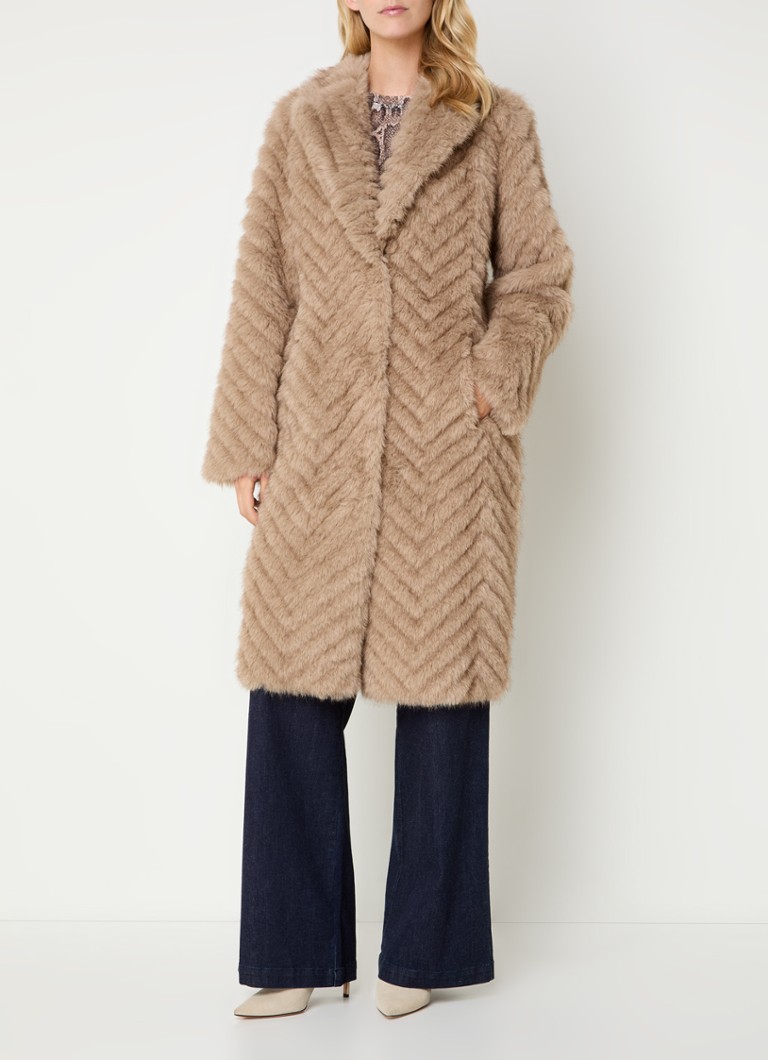 Beaumont Beau reversible faux fur coat