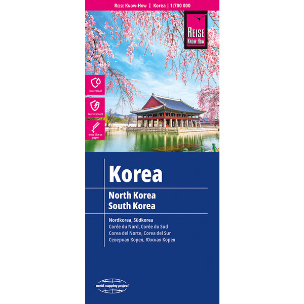 RKH WMP KOREA, NORD UND SÜD - Straßenkarte