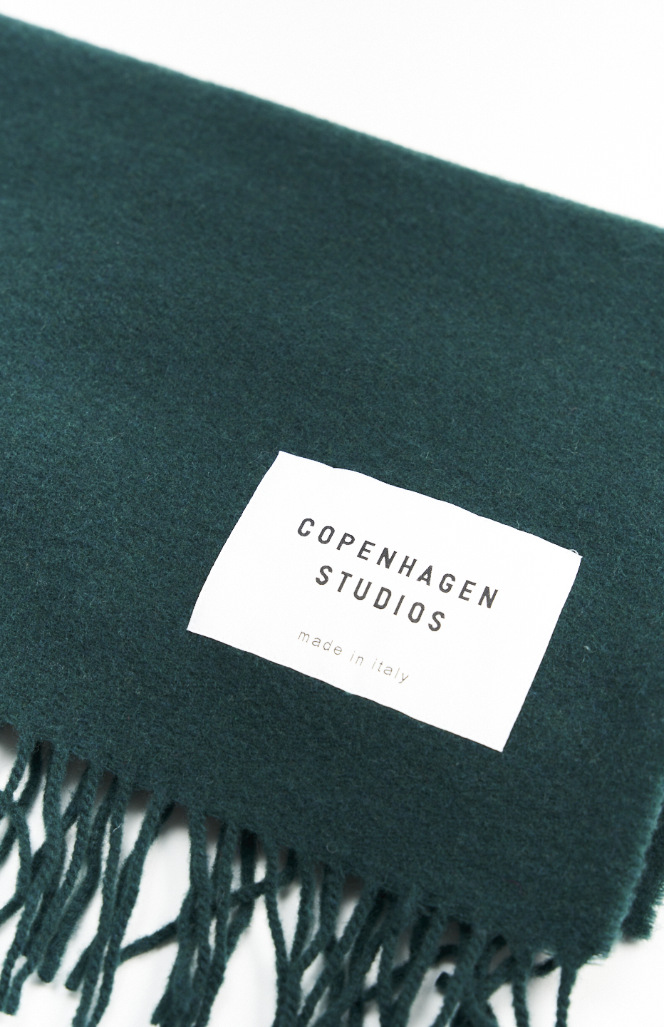 CPH SHAWL 6 wool mix green