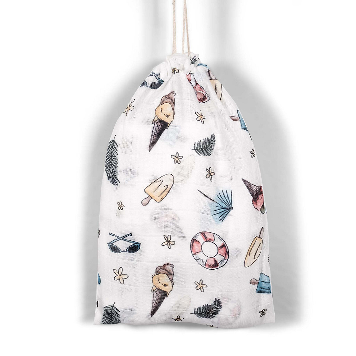 Mulltuch Bio-Baumwolle 60x60cm • 2er-Set