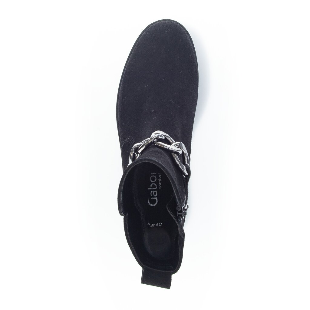 Gabor comfort Sportliche Stiefelette schwarz