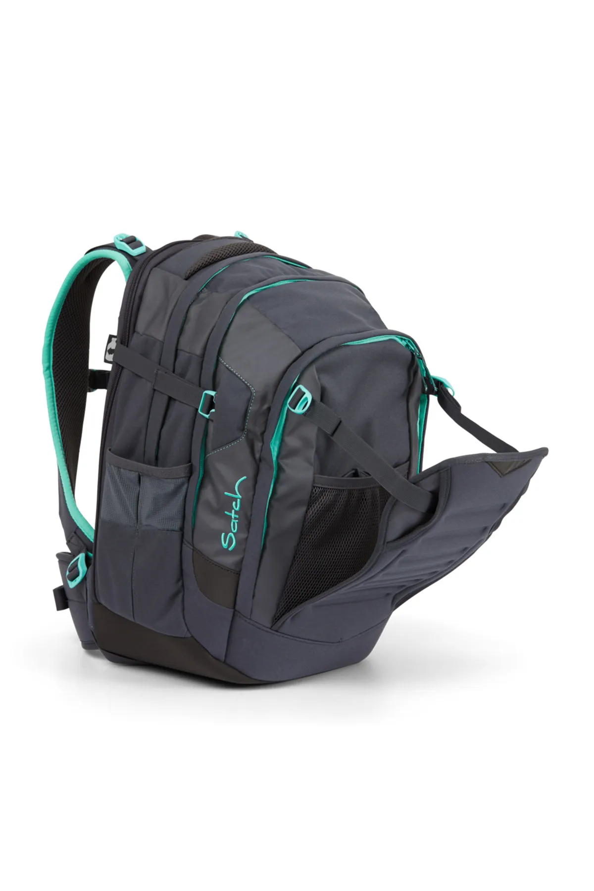 satch  Rucksack - Grau - Unifarben