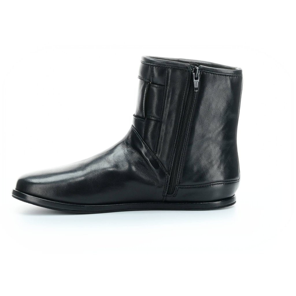 Zaqq Luqas Black halbhohe Barfußstiefel