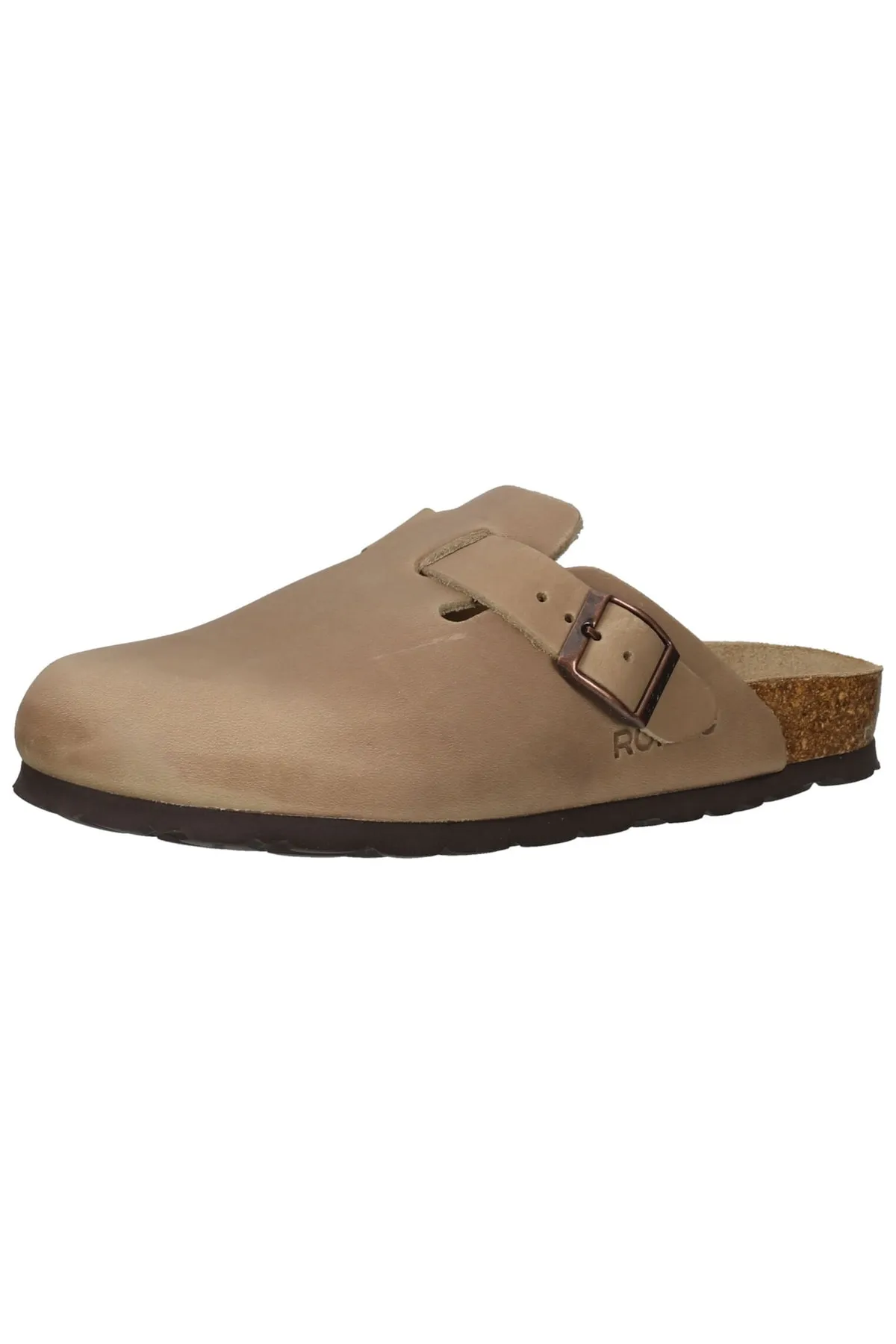 Rohde  Hausschuh - Beige - Flacher Absatz
