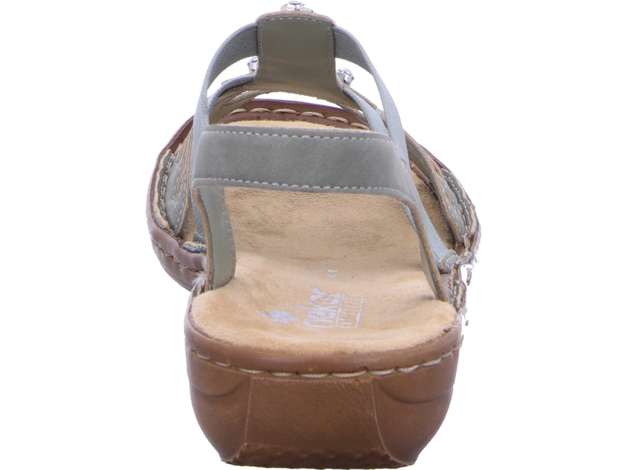 RIEKER Klassische Sandalen grün