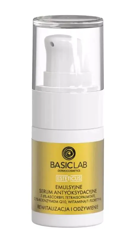 BasicLab Esteticus Serum 6% Ascorbyl Tetraisopalmitat, 0,5% Koenzym Q10