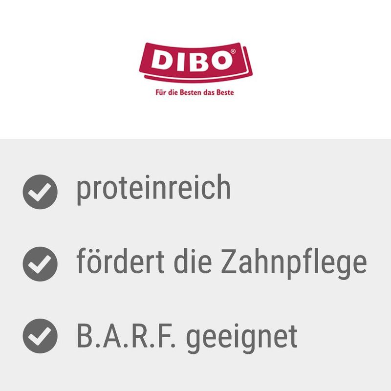 DIBO Rohhaut-Sticks mit Ente