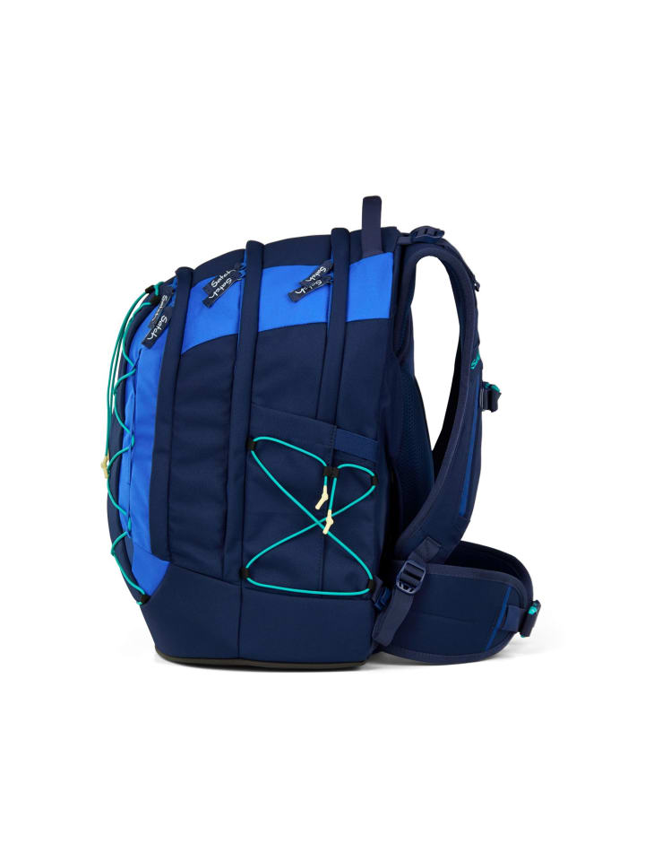 Satch Satch pack Schulrucksack Crossed Blue günstig kaufen onesize