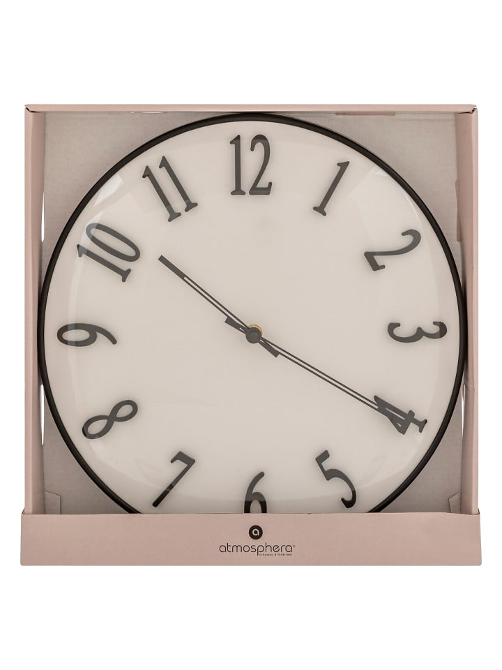 Atmosphera Créateur d'intérieur Wanduhr in weiß günstig kaufen onesize