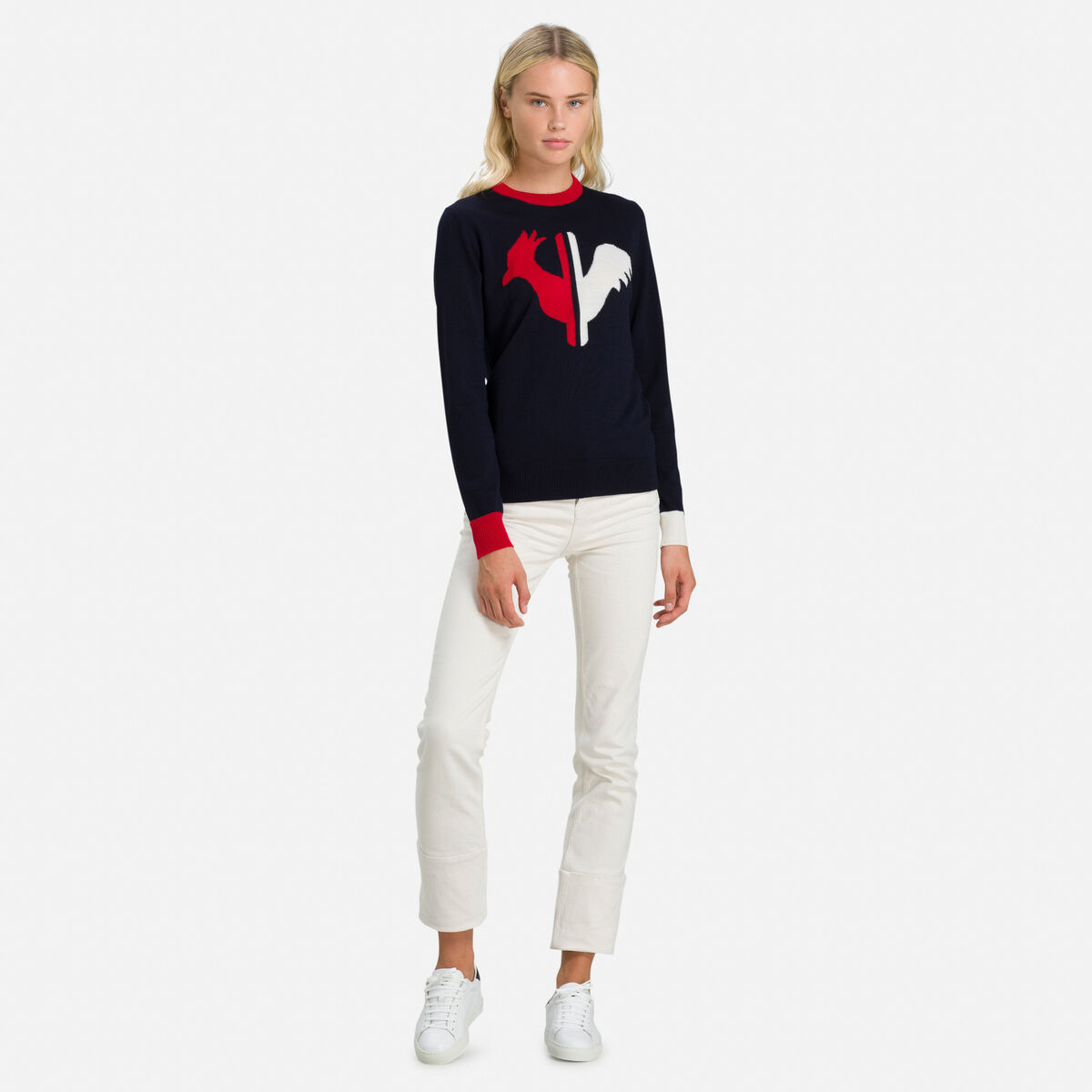 Damenpullover Alya mit Rundhalsausschnitt