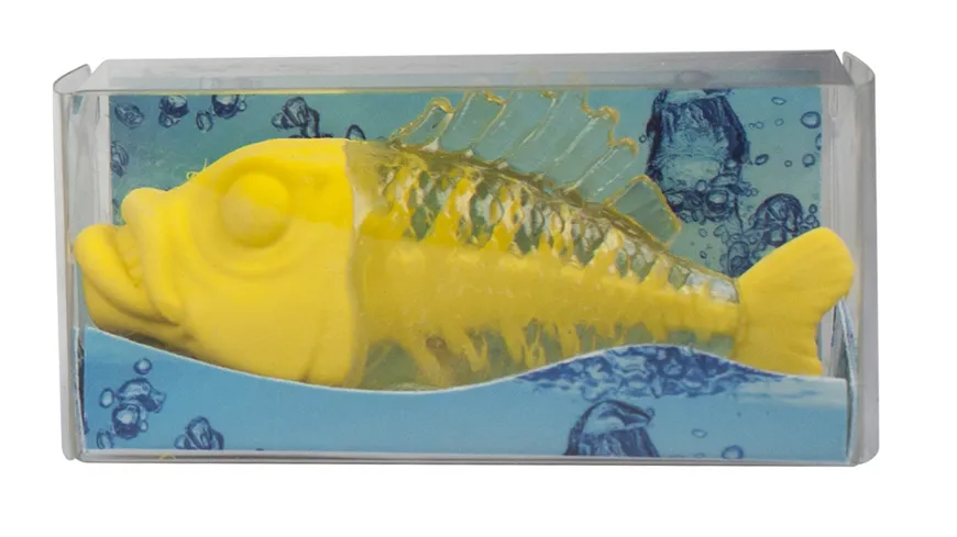 TRENDHAUS Radierer-Set Piranha sortiert