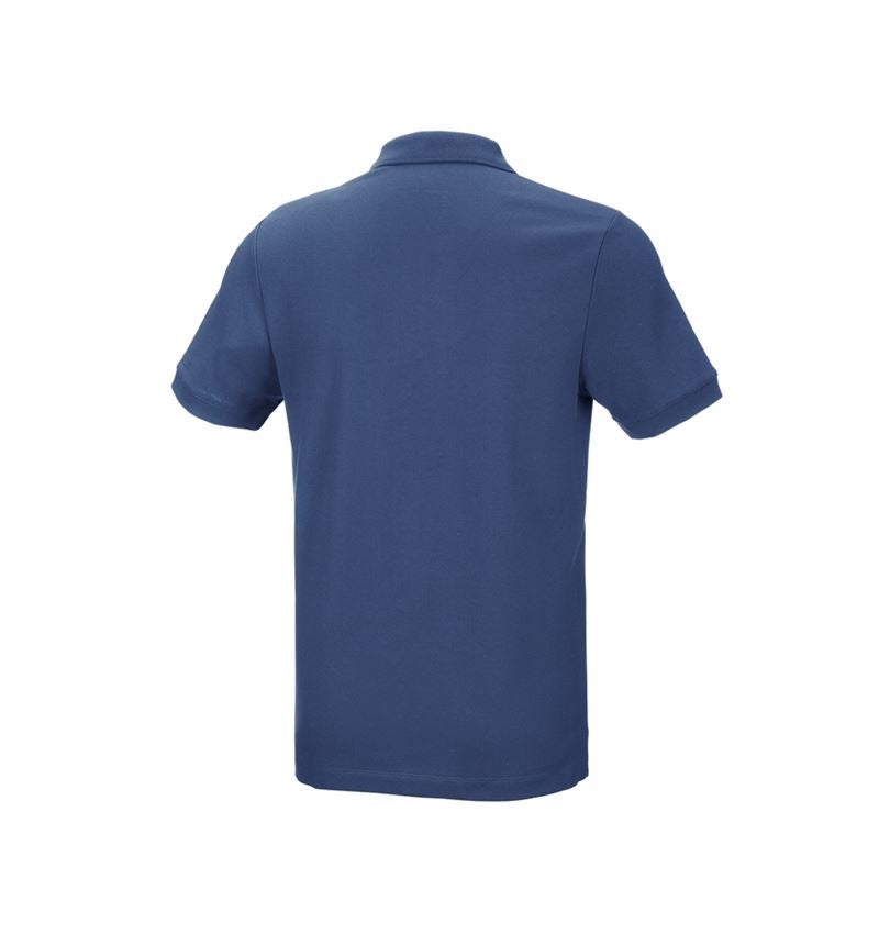 e.s. Piqué-Polo cotton stretch