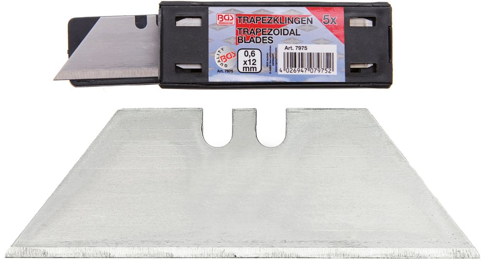 BGS technic Trapezklingen-Satz 0,6x12mm 5-teilig kaufen | Bike-Discount