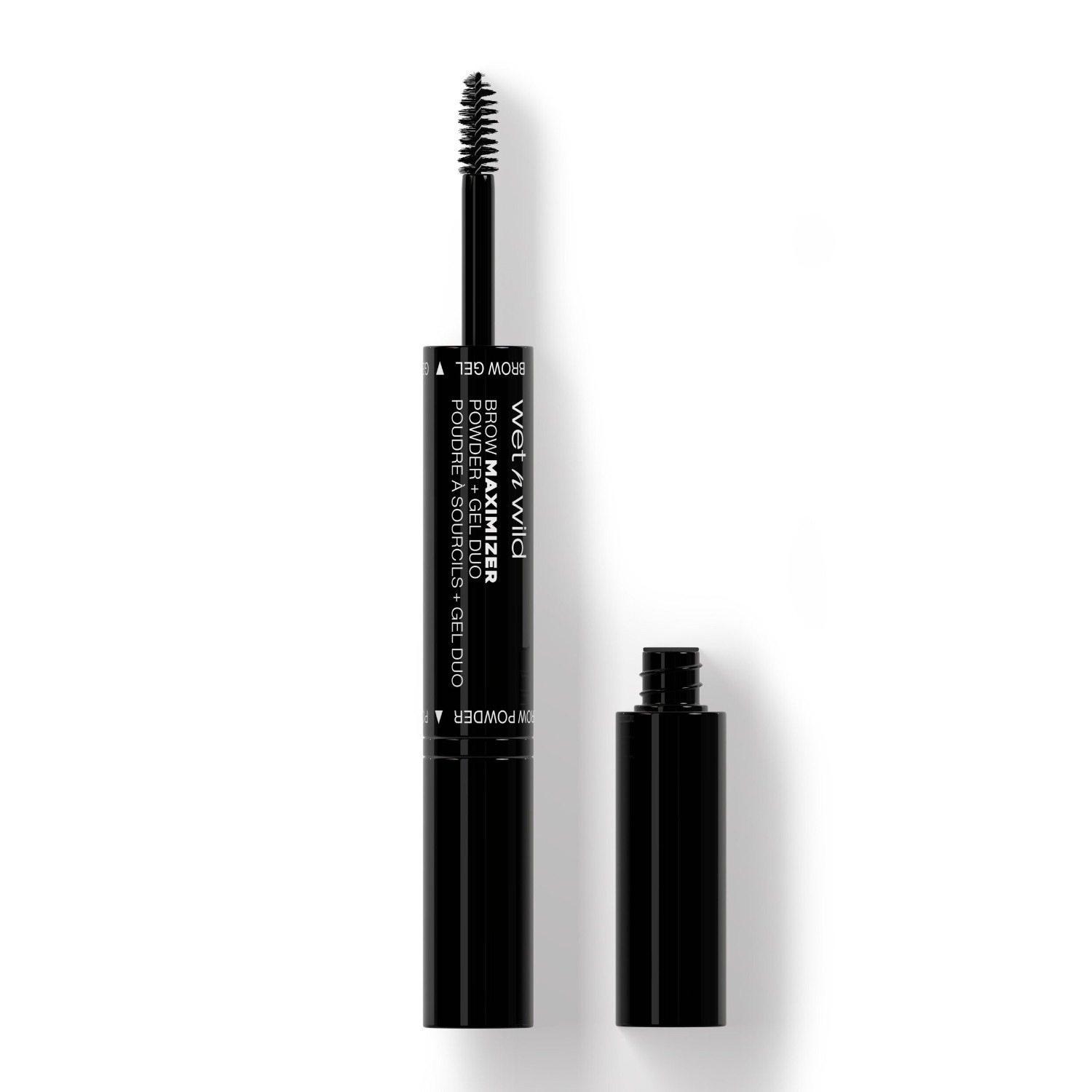 wet n wild Brow Maximizer Powder + Gel Duo - Marrón Neutro
