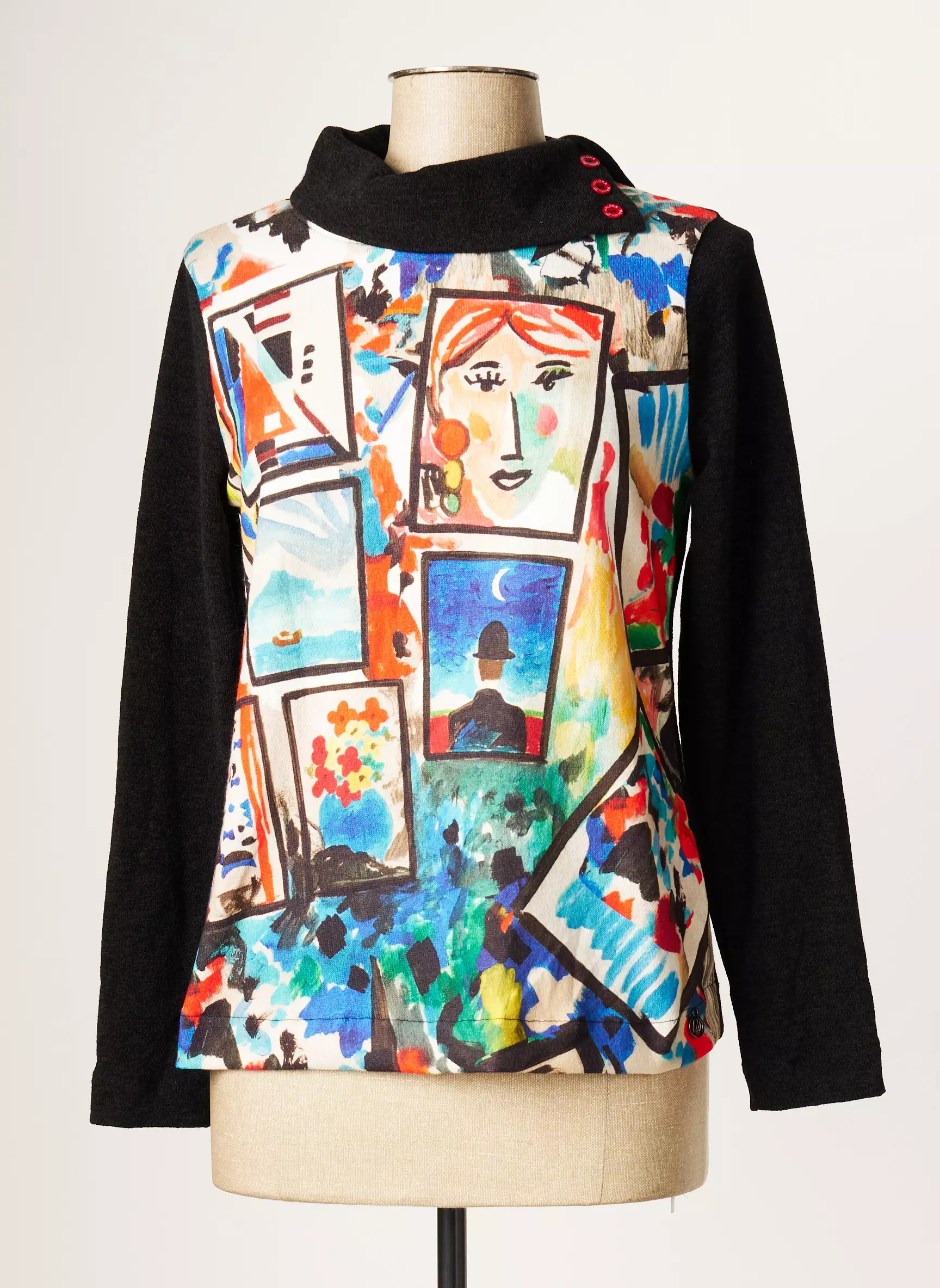 Maloka Pulls Femme couleur noir