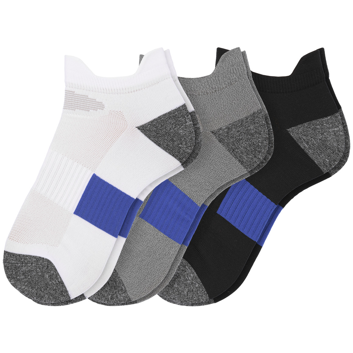 3 Paar Herren Sport-Sneaker-Socken im Set