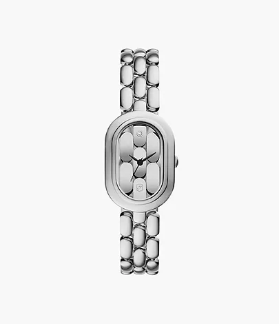 Fossil Uhr Sloan 3-Zeiger-Werk Edelstahl