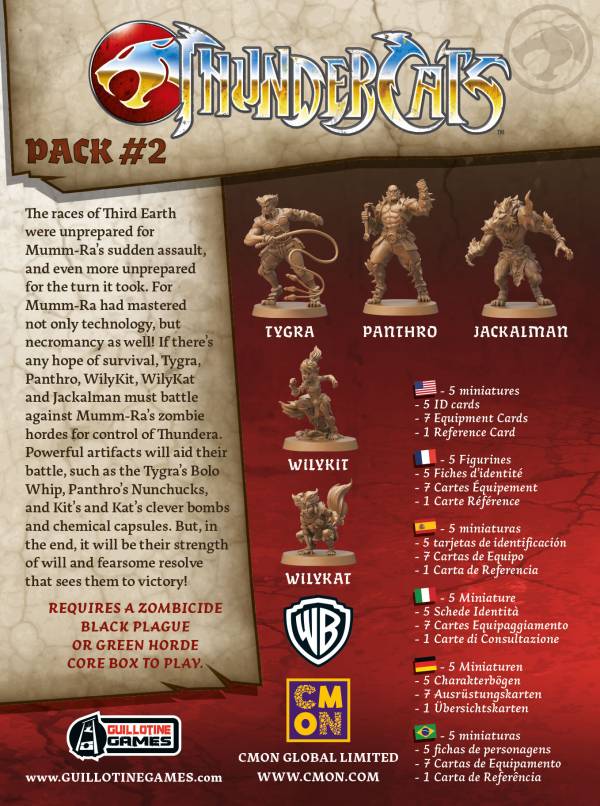 Zombicide – Thundercats Pack 2 (Erw.)