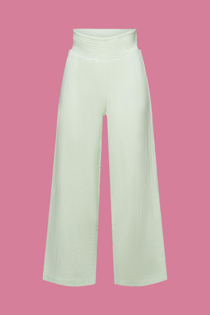 Hose mit weitem Bein, 100 % Baumwolle