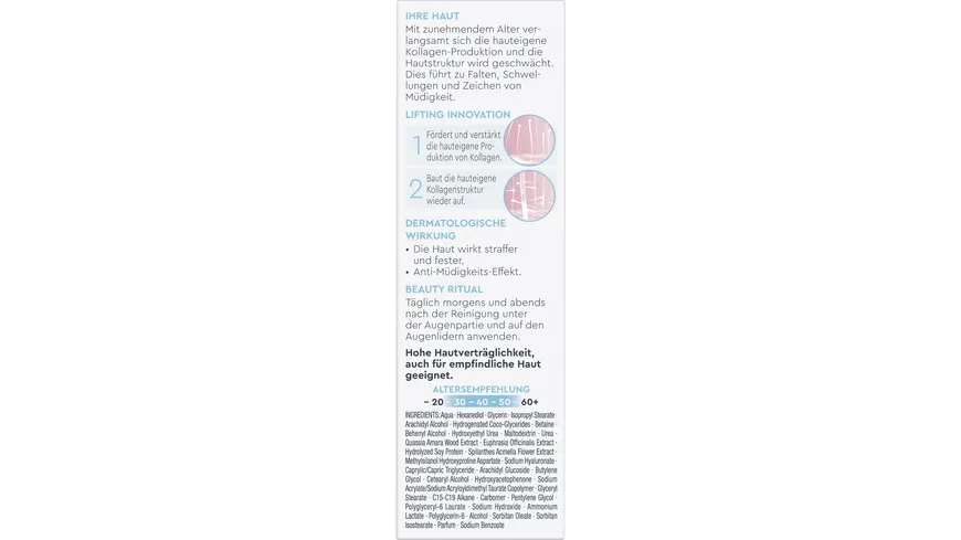 DIADERMINE Lift+ Augenpflege Hydra-Lifting Anti-Age Augencreme 15 ml 15 ml