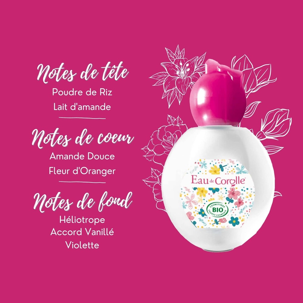 corolle Coffret-cadeau Eau de senteur bébé Eau de COROLLE et doudou Mini Rêve Eau de Senteur