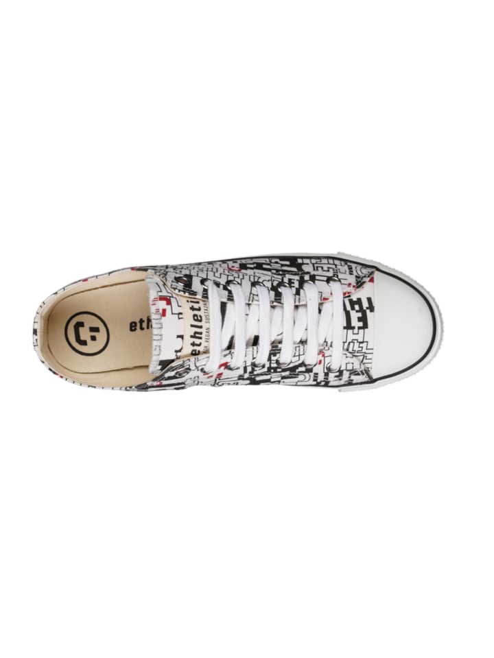 ethletic Sneaker Fair Trainer White Cap Lo Cut in Letters White | Just White günstig kaufen