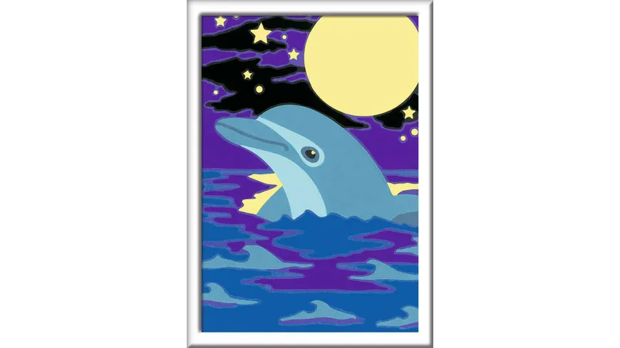 Ravensburger Beschäftigung - Malen nach Zahlen - Kleiner Delfin