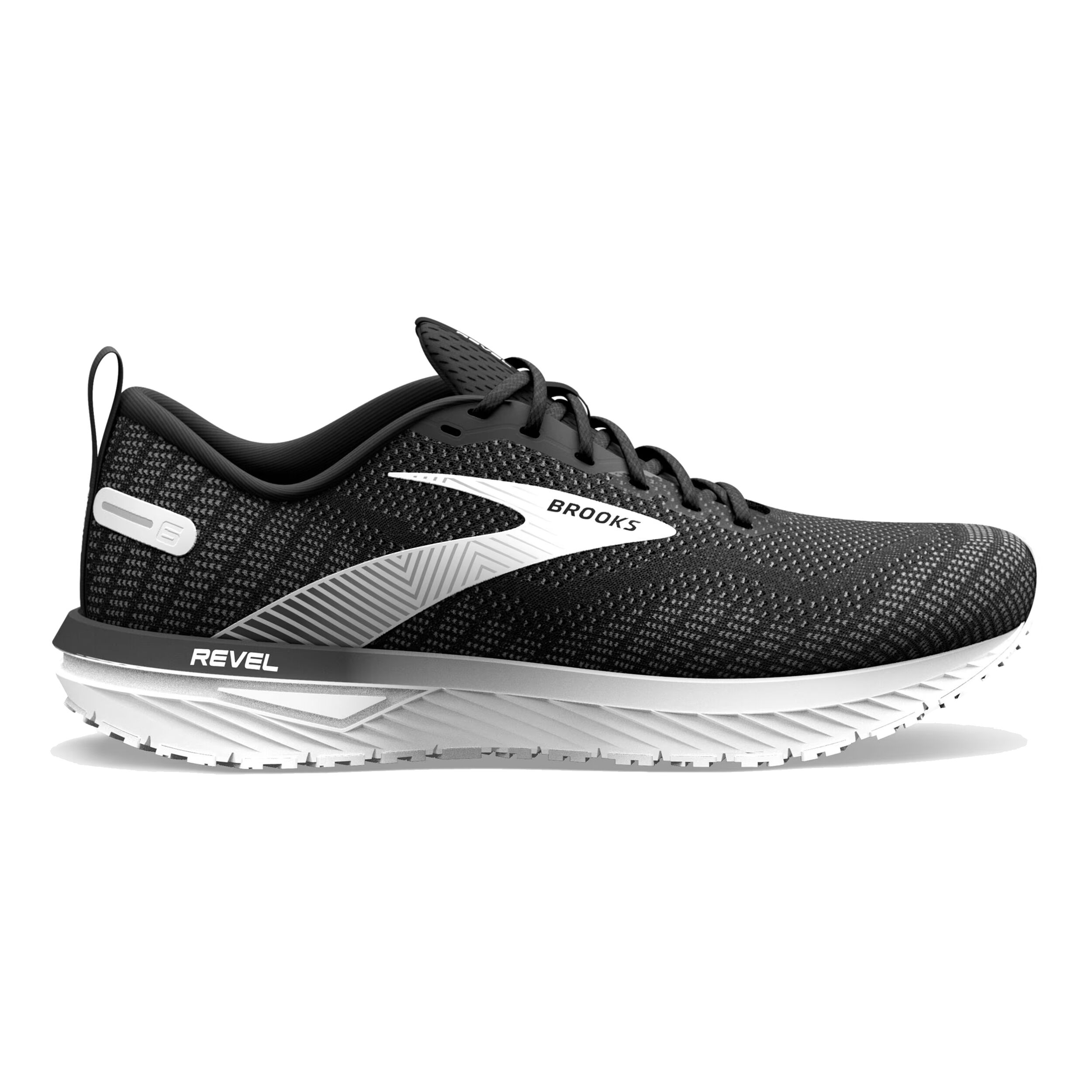 Revel 6 Neutralschuh Herren - Schwarz, Silber