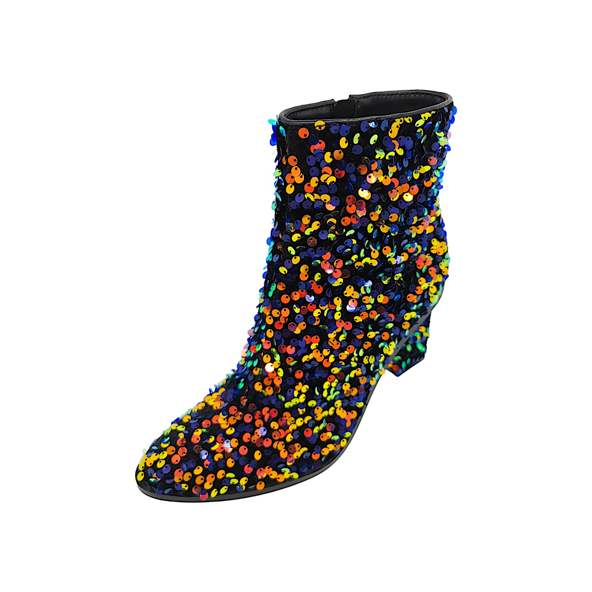 Buffalo Zoe Ankle Boot 1281208/1 Schwarz Black Multi