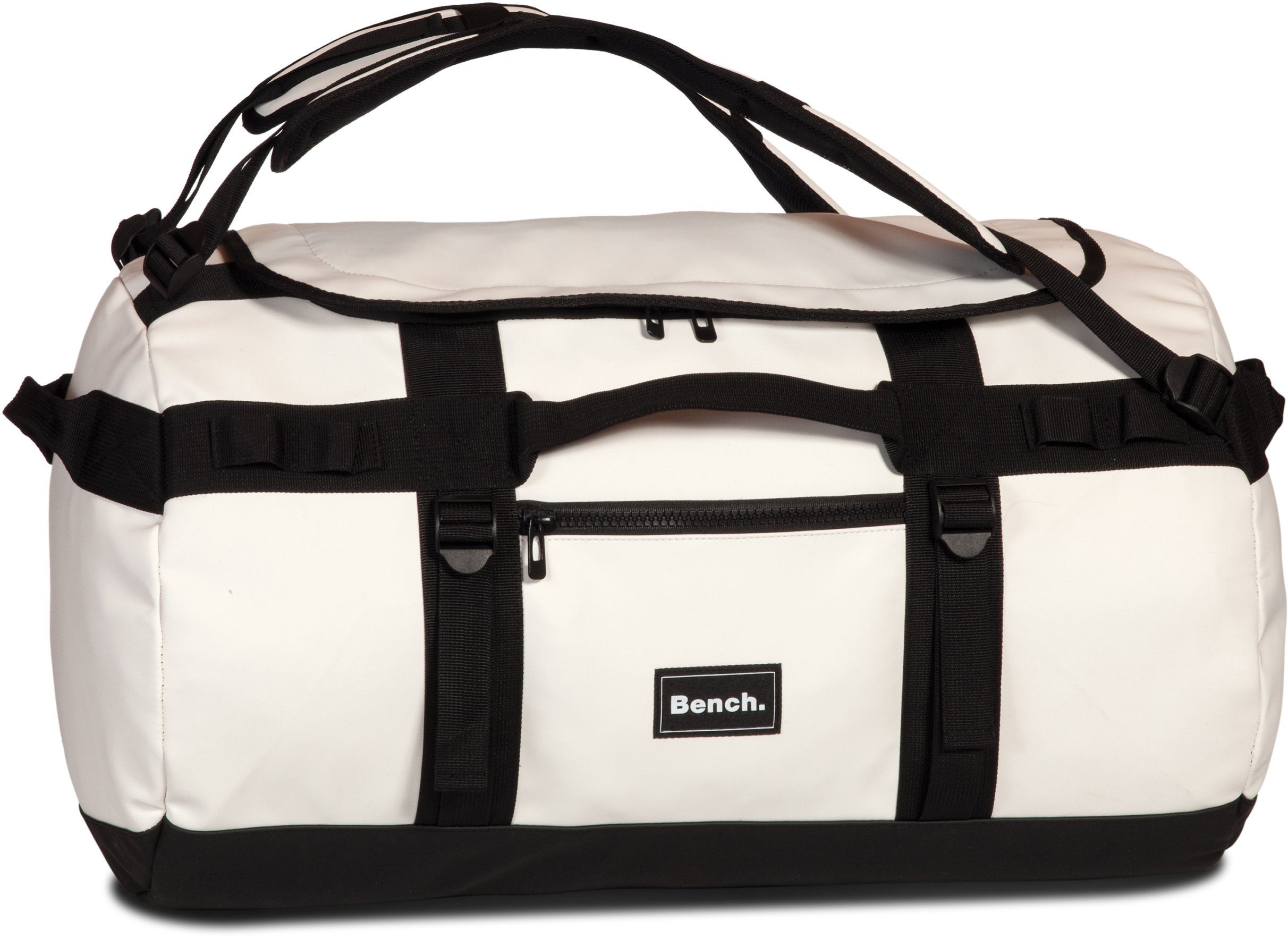 Bench. Reisetasche Hydro, weiß, mit Rucksackfunktion; aus wasserabweisendem Material