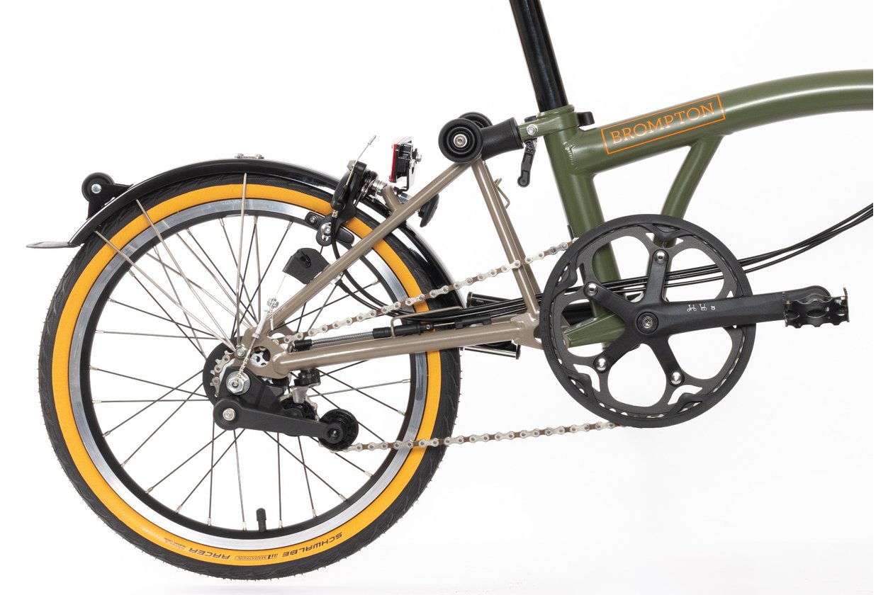 Brompton Bear Grylls C Line Explore - 2024 - 16 Zoll - Faltrahmen