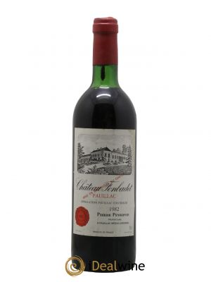 Château Fonbadet  1982 - Lot de 1 Bouteille