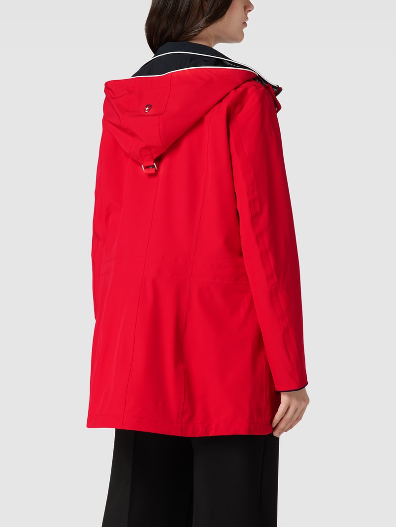 Funktionsjacke mit Label-Detail Modell 'MODENA' in rot