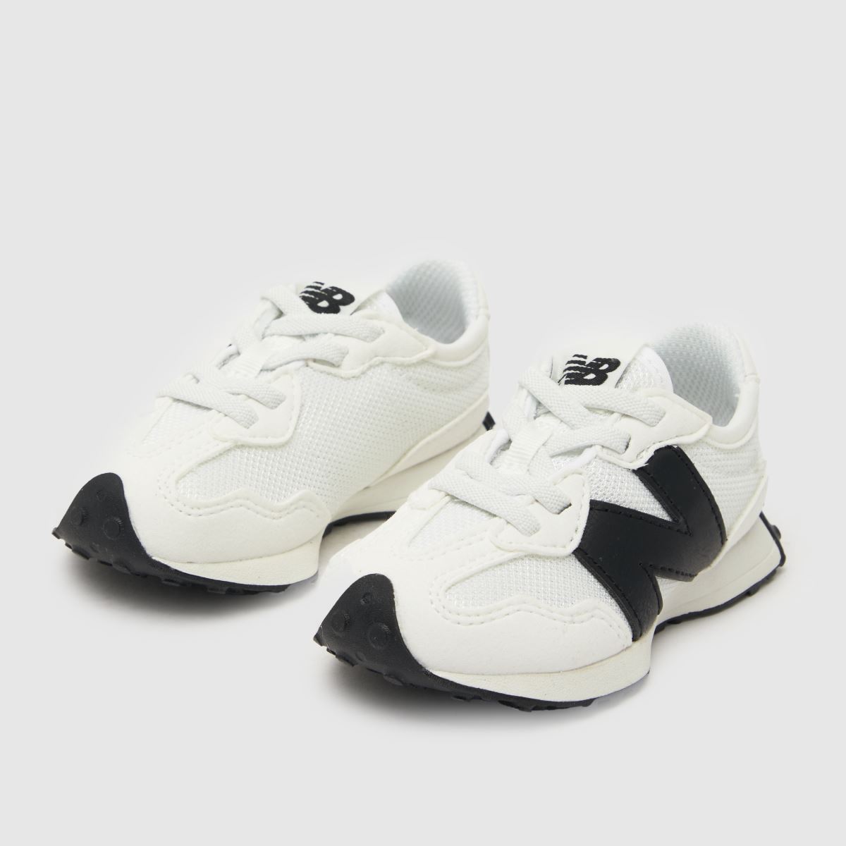 New Balance fehér és fekete 327 kisgyermek cipők
