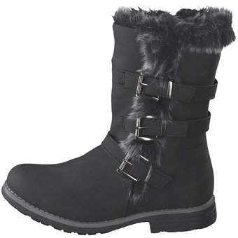 Barbarella Stiefel in schwarz