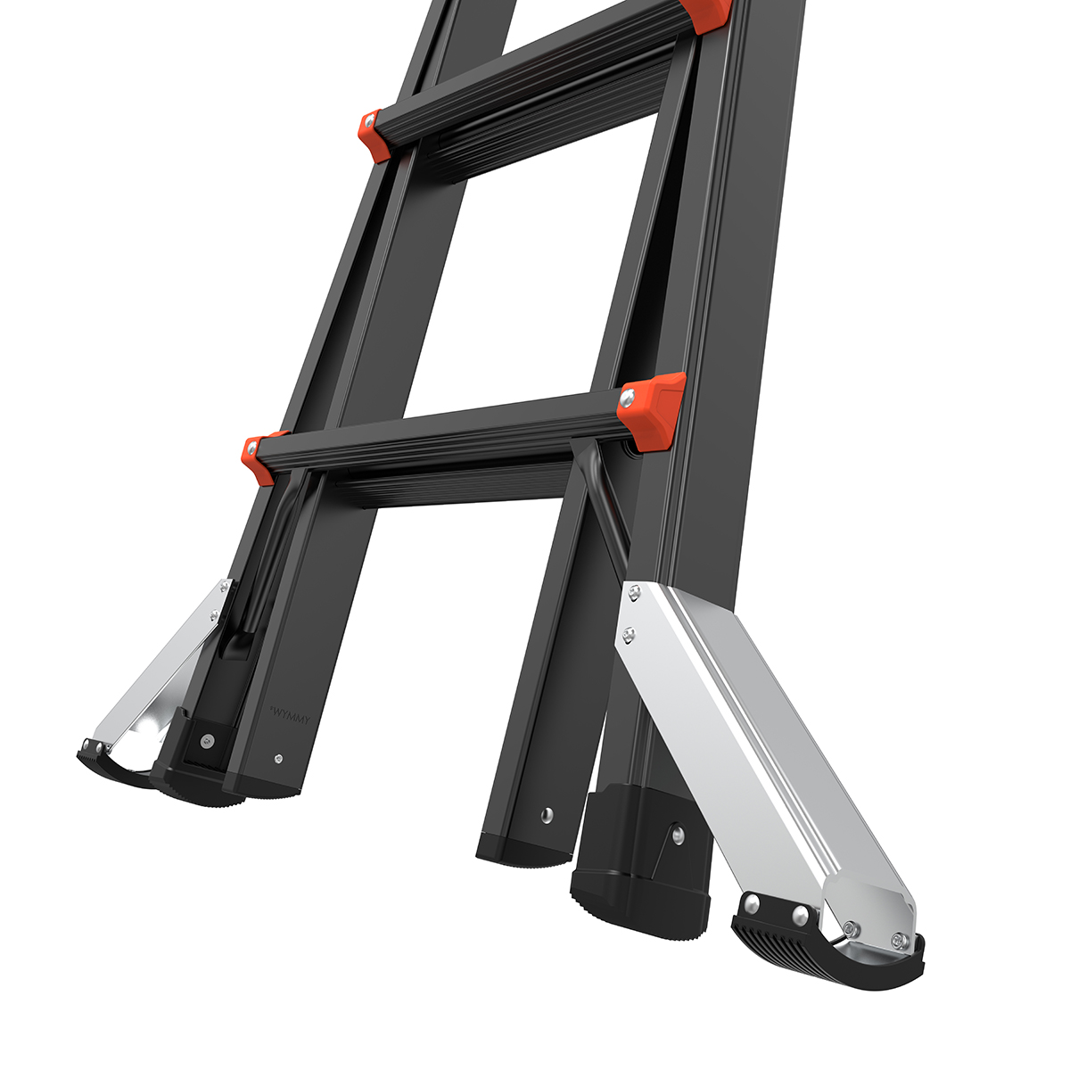 Échelle télescopique pliante Altrex 503945 Velocity Black Pro 4 x 5