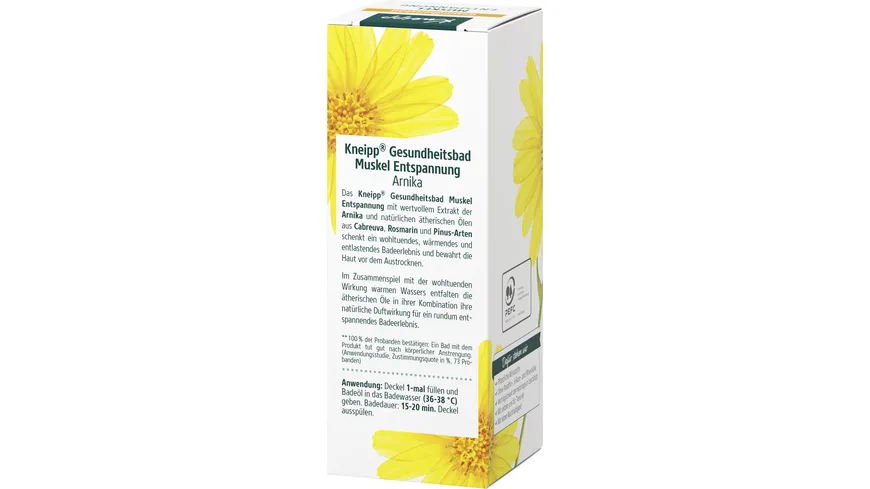 Kneipp Gesundheitsbad Muskel Entspannung 100 ml
