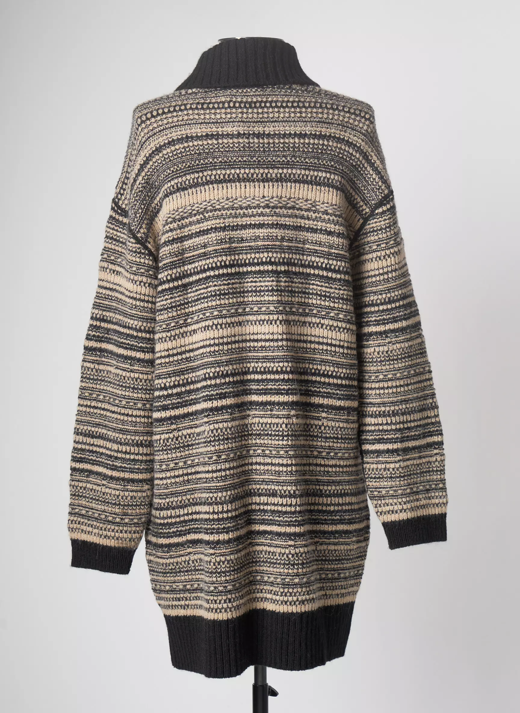Devernois Grosse Maille Femme couleur noir