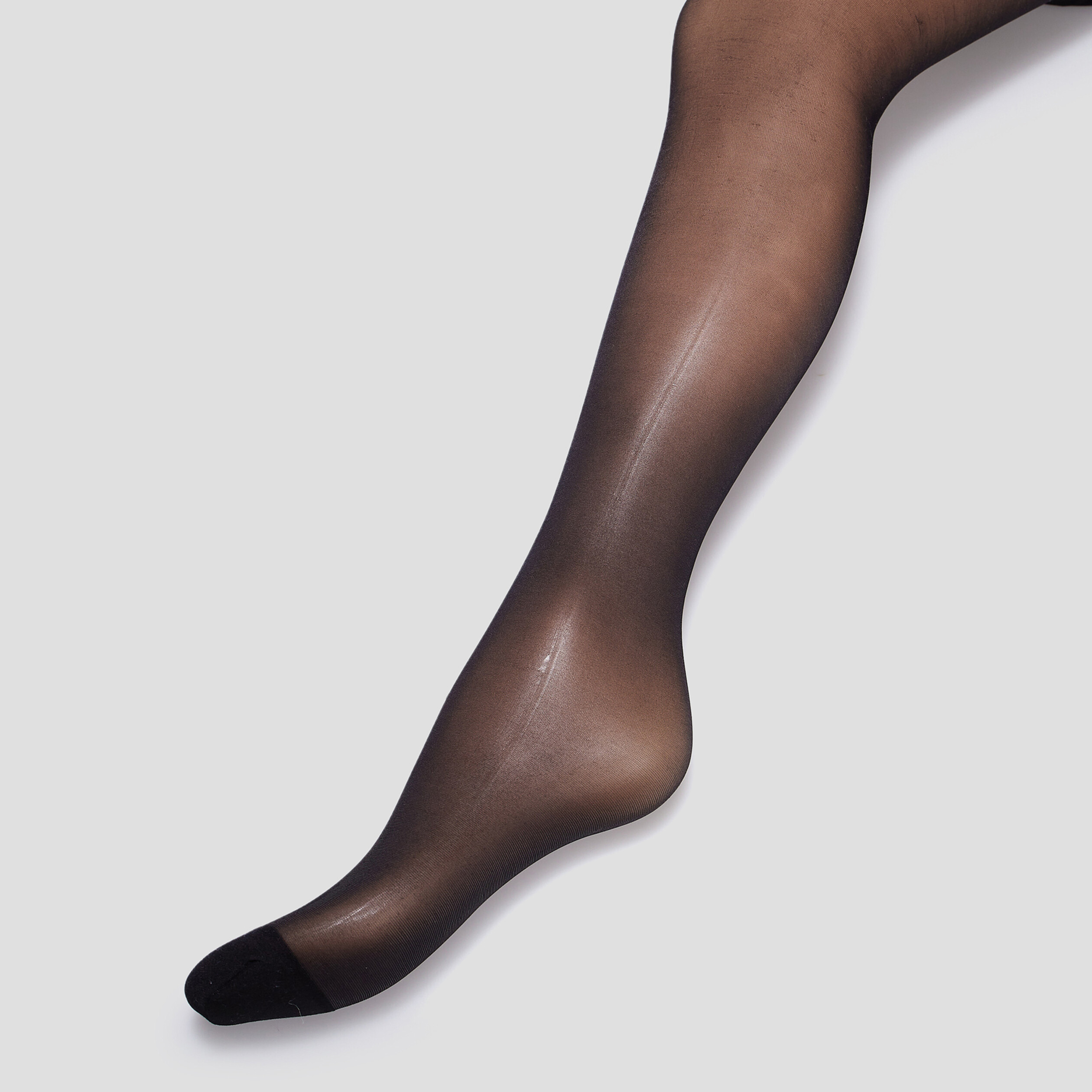Collants transparents noir femme | La Halle