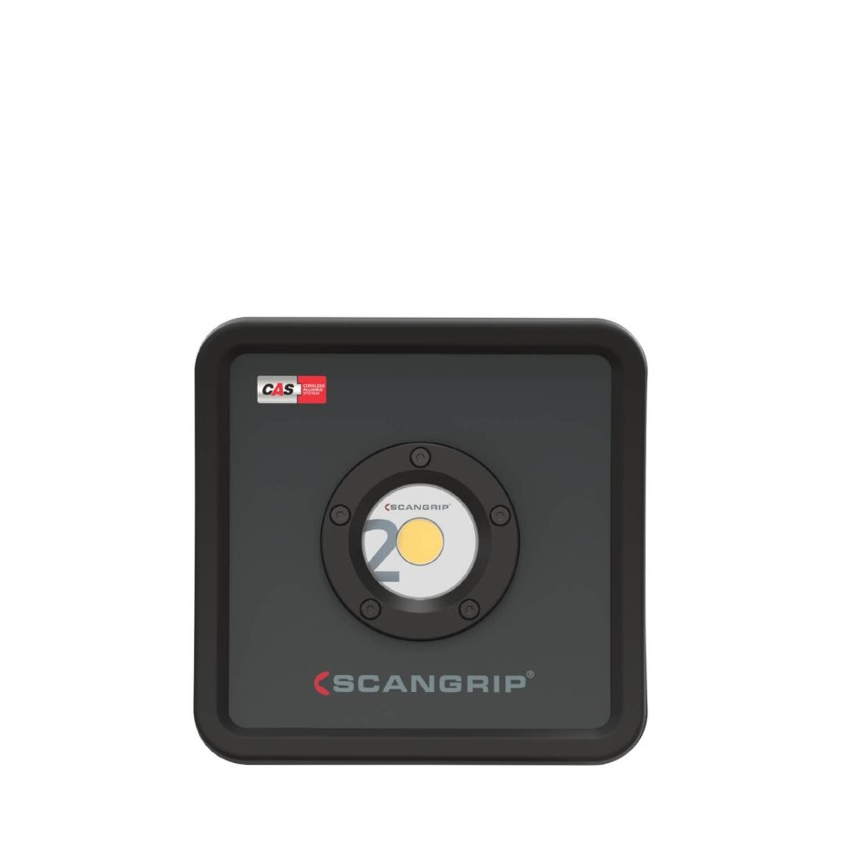 Scangrip 03.6100 Nova 2 CAS Dæmpbar LED Byggelampe 2000 Lumen
