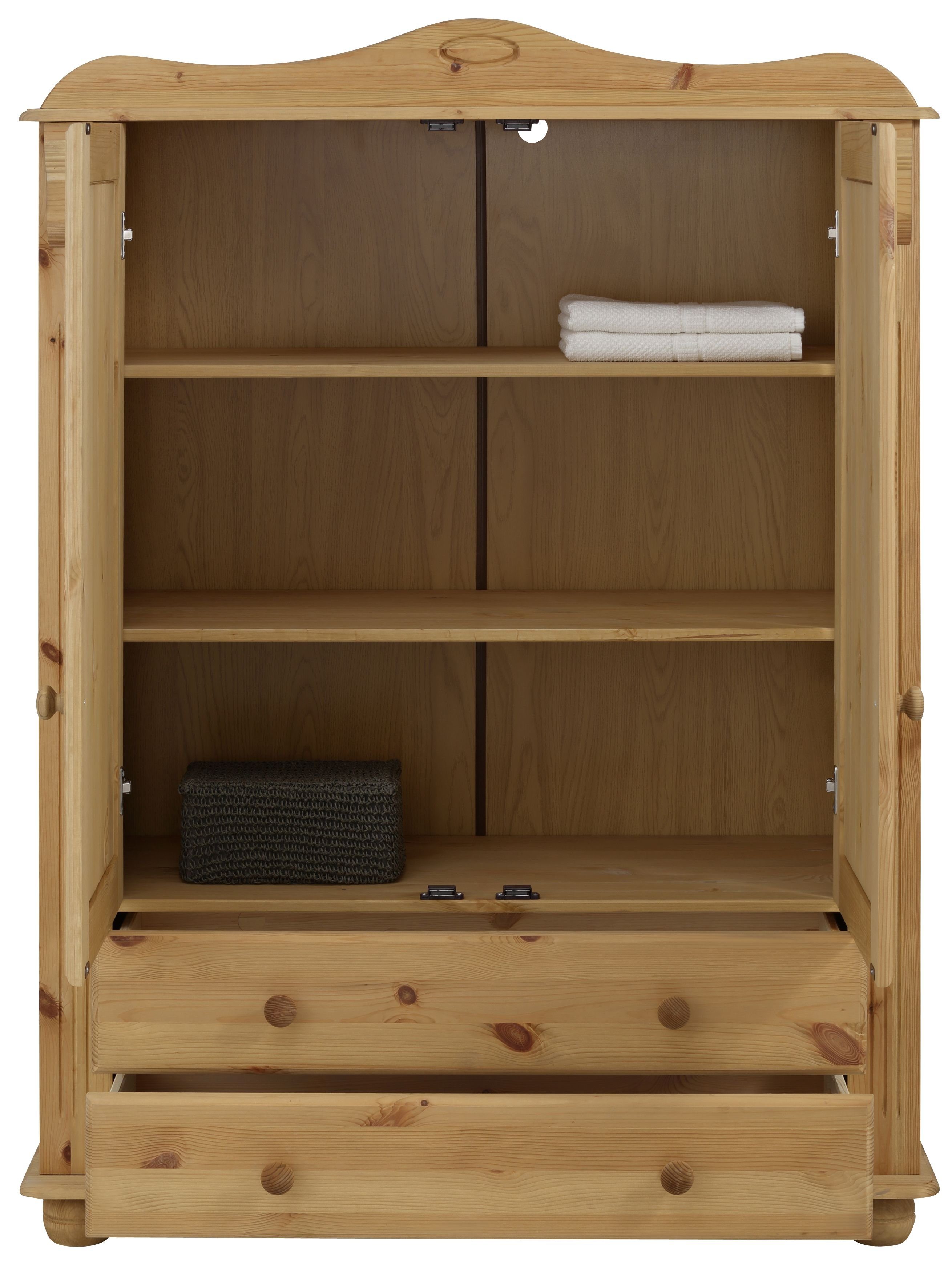 Home affaire Mehrzweckschrank Adele aus massiver Kiefer