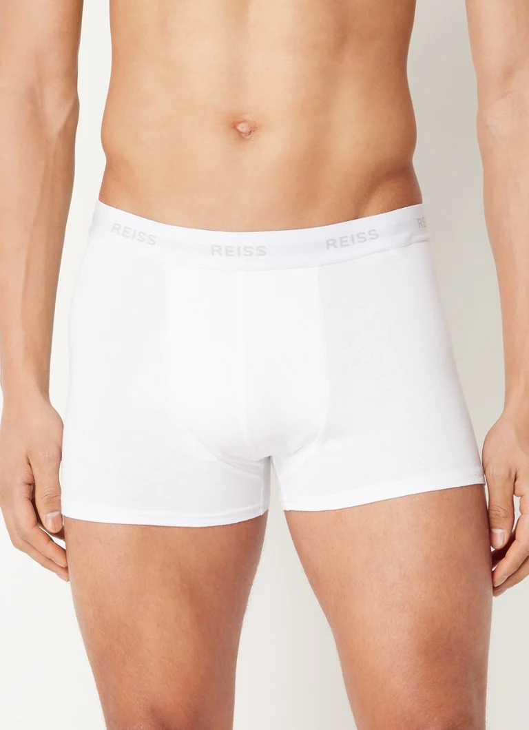 Boxers Reiss Heller avec ceinture logotée, lot de 3