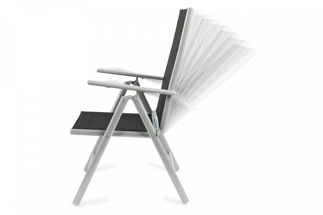 MASCOT ONLINE Aluminium Gartenstuhl 2x