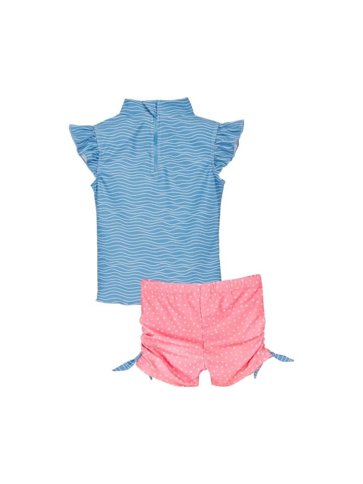Playshoes Badeanzug in blau/pink günstig kaufen