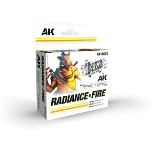 AK The INKS Set - Radience & Fire (3 x 30ml)