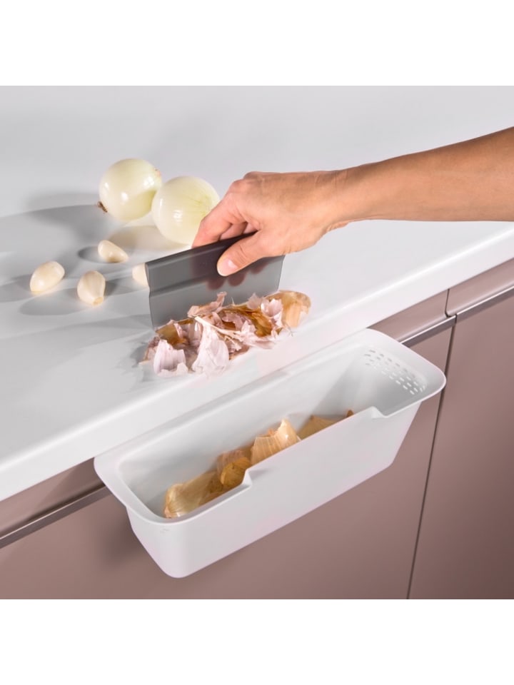 Tescoma Hänge-Abfalleimer CLEAN KIT in weiß günstig kaufen zweistöckig